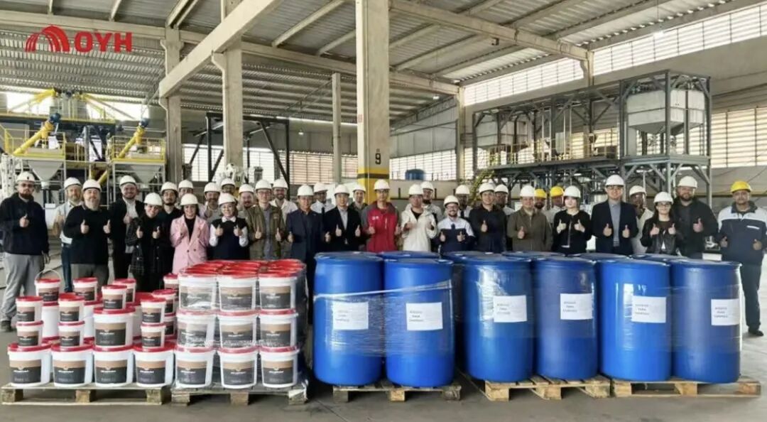 东方雨虹巴西首批产品成功下线,拉美市场布局再迈关键步